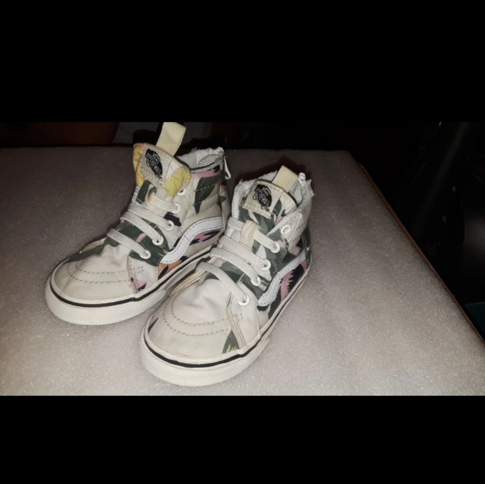 Vans Off The Wall little kids shoes